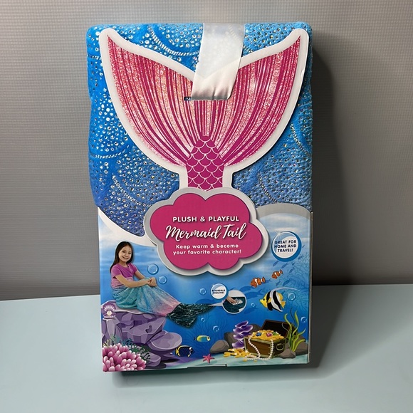Plush & Playful Mermaid Tail - Picture 2 of 5